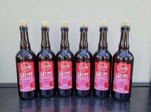 La Gâtine - Bières Framboise Artisanales : 6 X 75 Cl