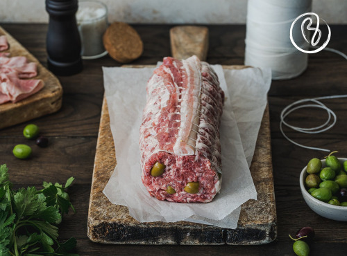 Maison BAYLE   -                                                                                                                                       Champions du Monde de boucherie 2016 - Rôti de Veau Forézien - 1kg