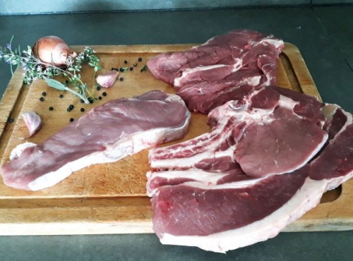 La ferme de Rustan - Côtes de Veau d'Aveyron et du Ségala IGP et Label Rouge 2 Kg