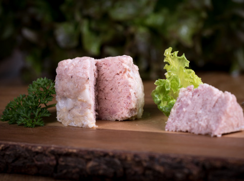 Les Viandes du Forez - Terrine de Lapin Moutarde à l'ancienne en Verrine