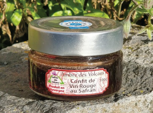 Safran des Volcans - Confit de Châteaugay au Safran 100g