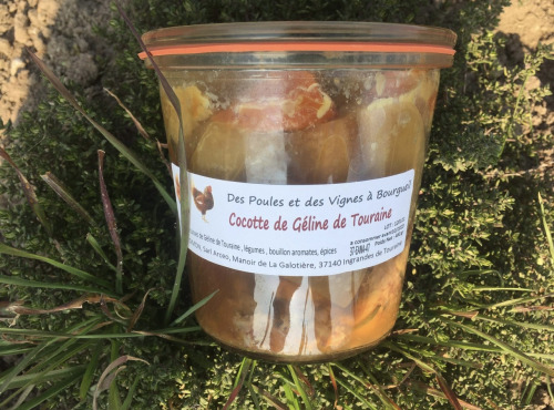 Des Poules et des Vignes à Bourgueil - Cocotte De Géline De Touraine