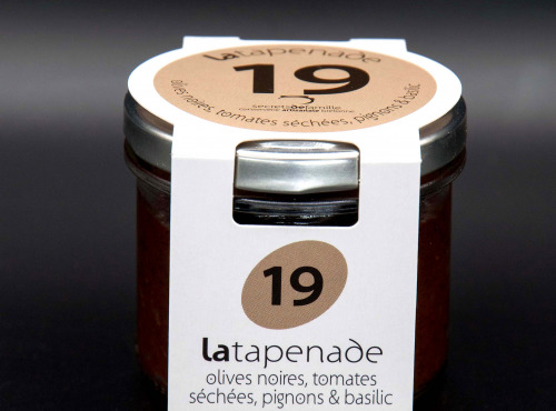 Secrets de Famille - Tapenade D'olives Noires : Tomates Séchées & Pignons