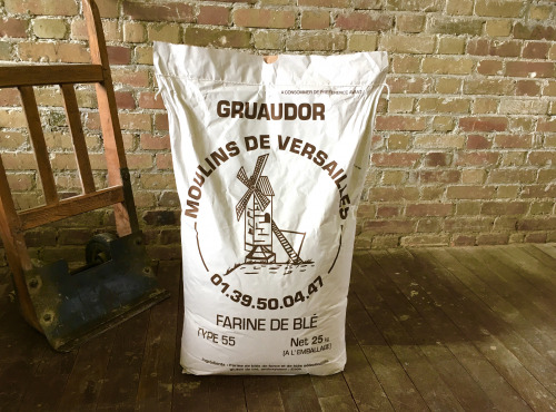 Moulins de Versailles - Farine Gruaudor T55 - 25 Kg