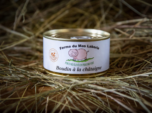 La Ferme du Mas Laborie - Boudin aux châtaignes du limousin - 180 g