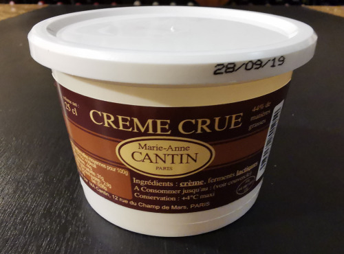 La Fromagerie Marie-Anne Cantin - Crème Fraîche Crue 44% 25 Cl