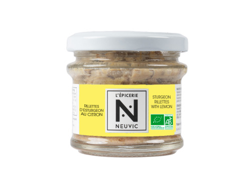 Caviar de Neuvic - Rillettes d'Esturgeon au citron BIO