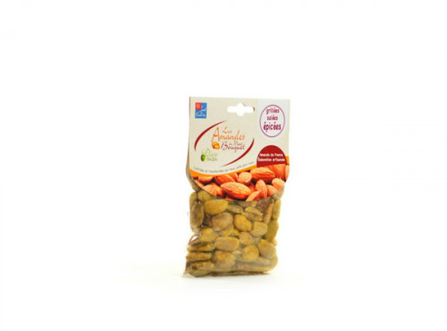 Les amandes et olives du Mont Bouquet - Amandes mélange épicé 100g