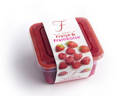 La Fraiseraie - Sorbet Fraise-Framboise 50 cl