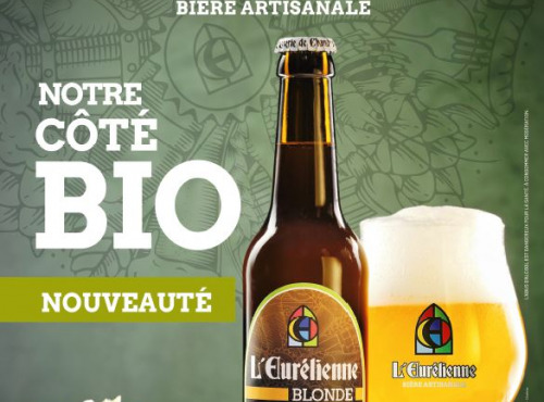 L'Eurélienne - Brasserie de Chandres - Assortiment de 6 bières L'Eurélienne BIO 75cl - Médaillées en 2022