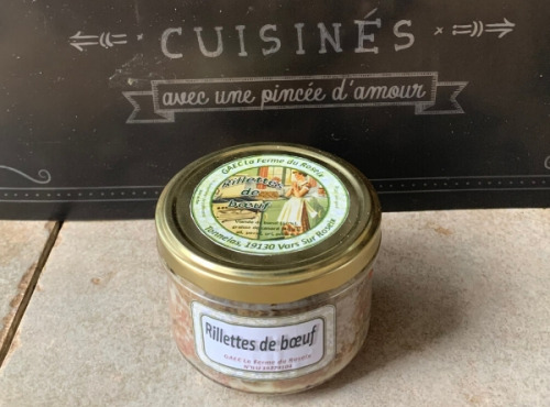 La ferme du Roseix - Rillettes de Bœuf Limousin Ail et Persil