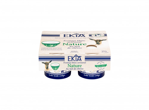 Bastidarra – Ekia - Fromage blanc chèvre nature 4*100g