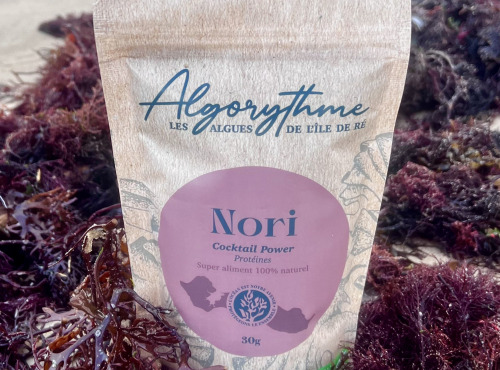 Les Algues de l’Île de Ré - Nori 30g - Algues bio d’exception déshydratées