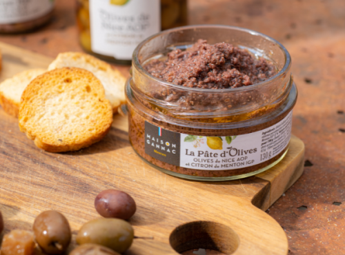 La Maison du Citron - Pâte aux olives de Nice AOP et Citron de Menton  - 130 gr