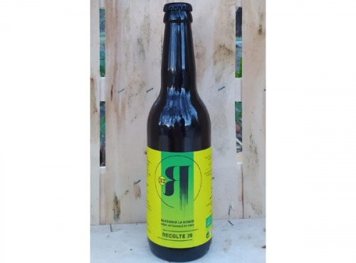 La Roque  Brasserie Bio, paysanne et familiale - Bière Récolte 6x75cl - Brasserie Fermière Bio