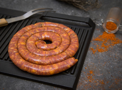 Maison Millas - Saucisse Fraîche Au Piment D'espelette Aop - 2 X 500g