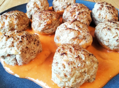 Les Viandes du Forez - 10 boulettes de boeuf et leur sauce tomate