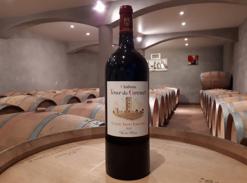 Vignobles Brunot - AOP Lussac Saint-Emilion Rouge - Château Tour de Grenet 2018 - Magnum de 150cl