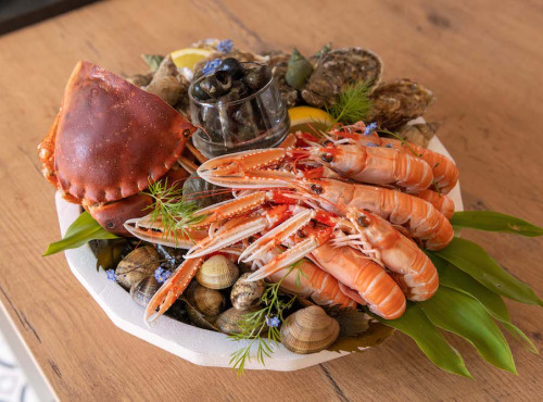 Ô'Poisson - Plateau De Fruits De Mer - avec crabe - pour 2 Personnes