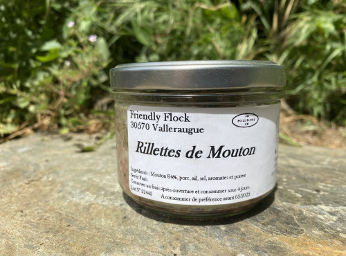 Elevage Friendly Flock - Rillettes de Mouton nourri 100% à l'herbe