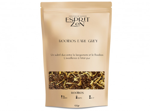 Esprit Zen - Rooïbos "Earl Grey" - Sachet 100g