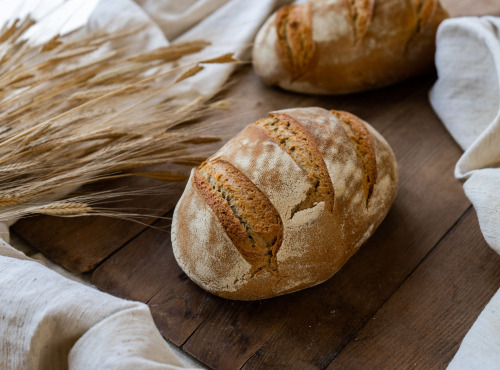 Le Fournil de Retour Aux Sources - Pain 100 % Petit Epeautre Biologique semi complet - 500g