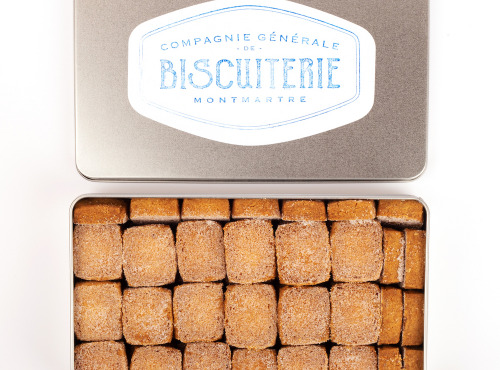 Compagnie Générale de Biscuiterie - Boîte En Métal Remplie De Pavés De La Butte®