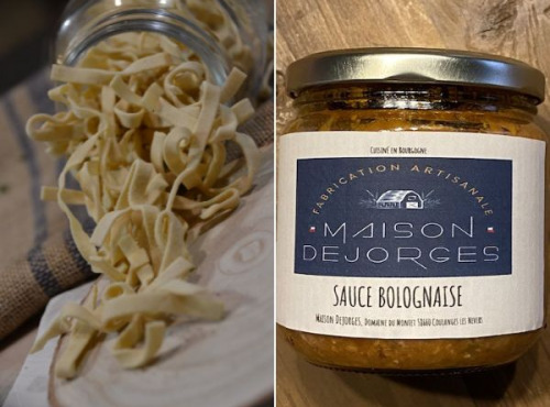 Maison Dejorges - Kit : Tagliatelles Fraiche + Bolognaise - 3 à 4 pers