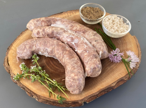 Mas de Monille - Saucisses confites 240g - Porc noir gascon