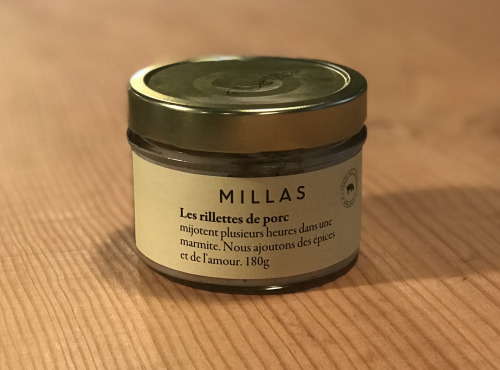 Maison Millas - Terrine De Rillettes De Porc - 180g