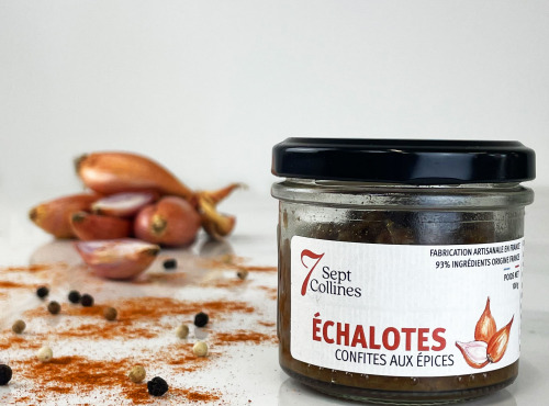 Sept Collines - Echalotes Confites Aux Epices - 100 G