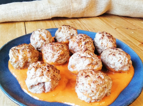 Les Viandes du Forez - 10 boulettes de boeuf et leur sauce tomate