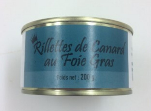 A la Truffe du Périgord - Rillettes De Canard Au Foie Gras