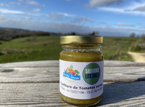 Ferme Sinsac - Confiture de tomates vertes à l orange