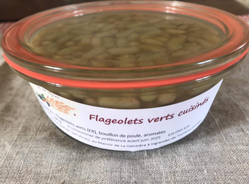 Des Poules et des Vignes à Bourgueil - Flageolets vert cuisinés