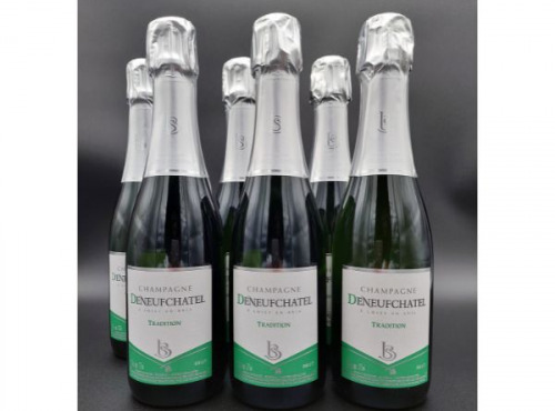 Champagne Deneufchatel - Champagne Brut Tradition 6x37.5 cl