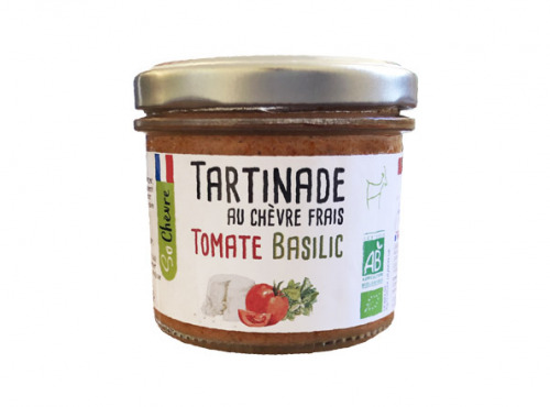 Fromagerie Seigneuret - Tartinade Au Chèvre Frais - Tomate Et Basilic 90g