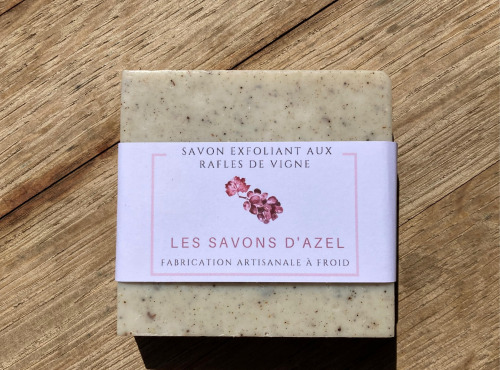 Domaine de la Perrée - Savon artisanal exfoliant aux rafles de vigne