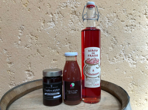 Saveur d'Ornain - La Fraise dans tous ses états : confiture, nectar, sirop