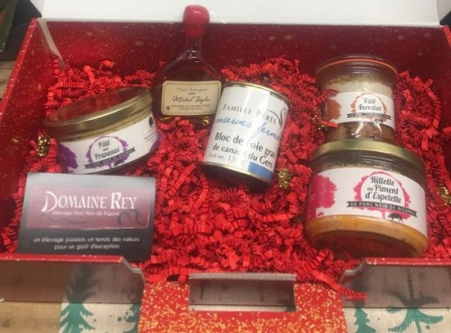 Domaine REY-Marie et Nicolas REY - Coffret cadeau de produits gourmands