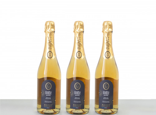 Maison Goubet - Lot spécial Fêtes - 3 Cuvées pétillantes sans alcool cépage Sémillon 750ml