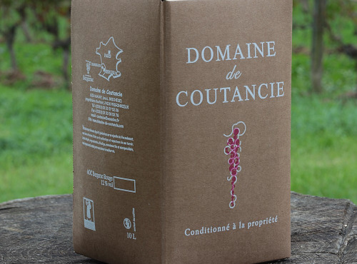 Nature viande - Domaine de la Coutancie - Domaine de Coutancie Vin Rouge x1 Bib de 10l 2020, BIO