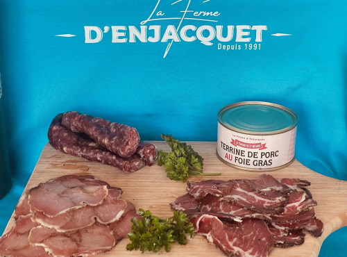 La ferme d'Enjacquet - Coffret Cadeau Assortiment de charcuterie