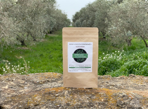 Serradimigni Père et Fils - Spiruline cultivée en Provence - Comprimés - 100g