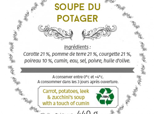 Les Bocaux du Bistrot - Soupe du potager