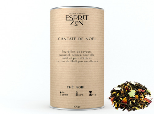 Esprit Zen - Thé de Noël " Cantate de Noël" - Boîte 100g