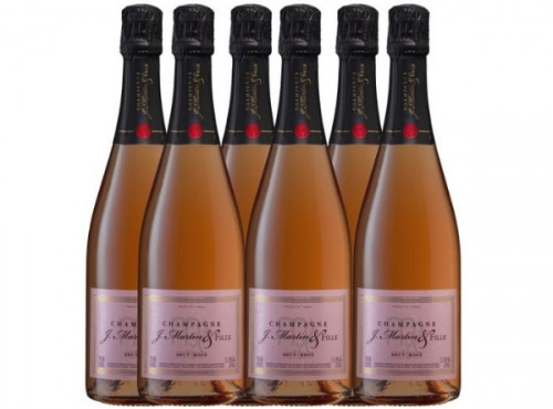 Champagne J. Martin et Fille - Brut Rosé - 6x75cl