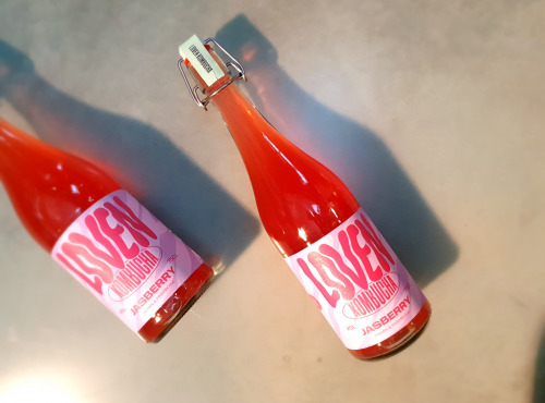 Brasserie L'Indispensable LOVEN Kombucha - Kombucha Jasberry (thé vert jasmin & framboise) - 3x75cl