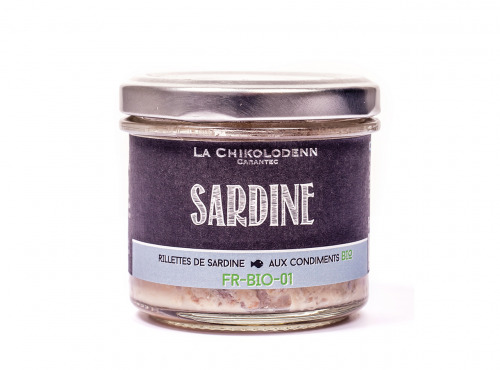 La Chikolodenn - Rillettes De Sardine Aux Condiments Bio