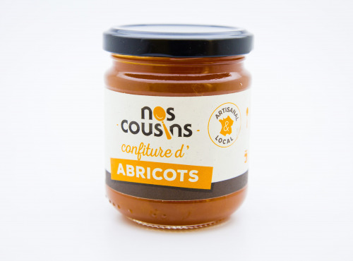 Nos cousins Conserverie - Confiture D'abricots 240g